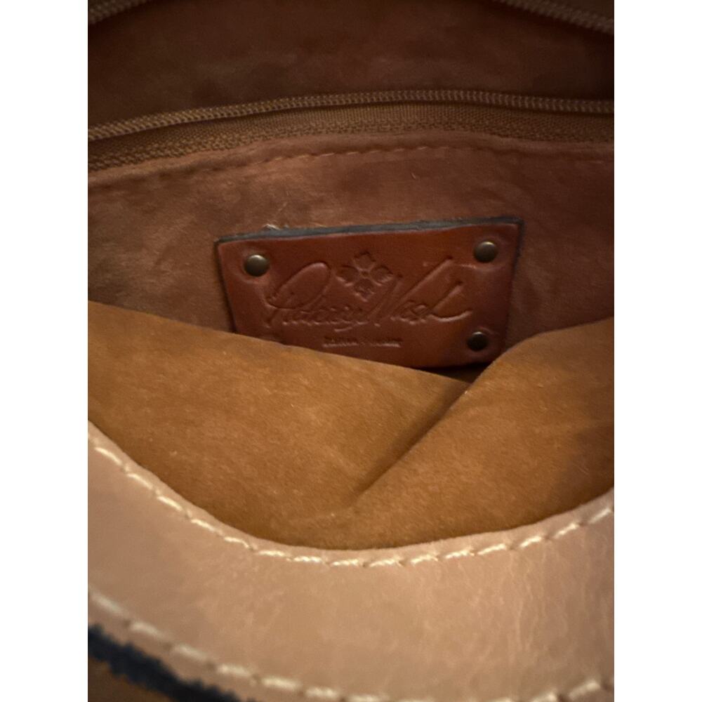 Patricia Nash Tan Floral Tooled Leather Crossbody Bag - Picture 4 of 10